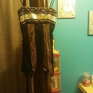 Sequined Spaghetti $tring Top ❤